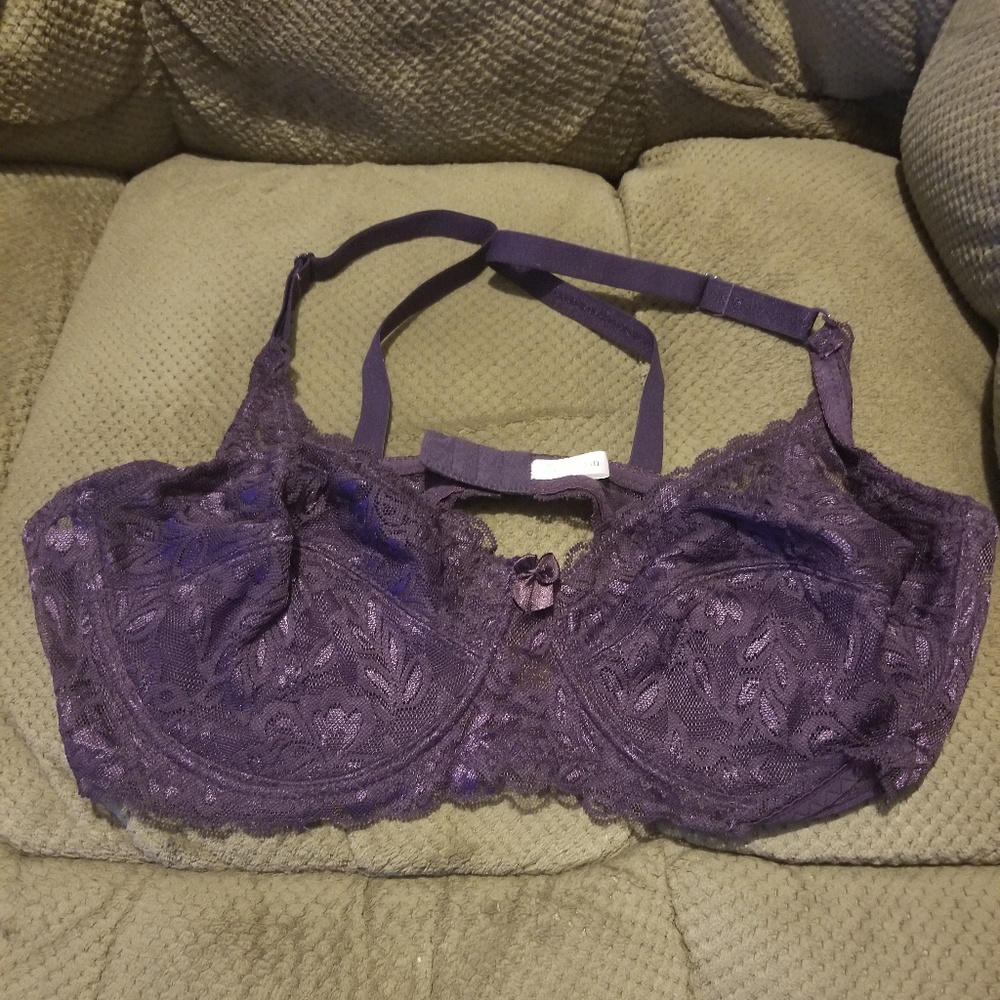 New Purple lace bra